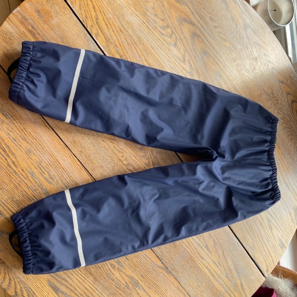 HIHEART lined rain paint with stirrup /worn once/122/128/(7/8)navy - Picture 7 of 7